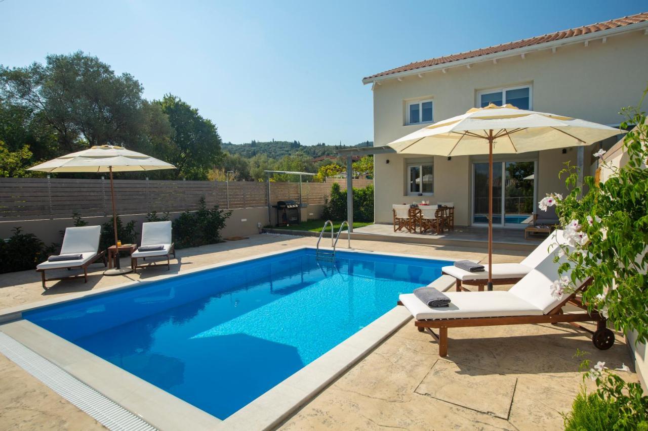 Grappolo Lefkada Villas - Villa Vertzami Just 2 Km From Lefkada Town Apolpaina Extérieur photo