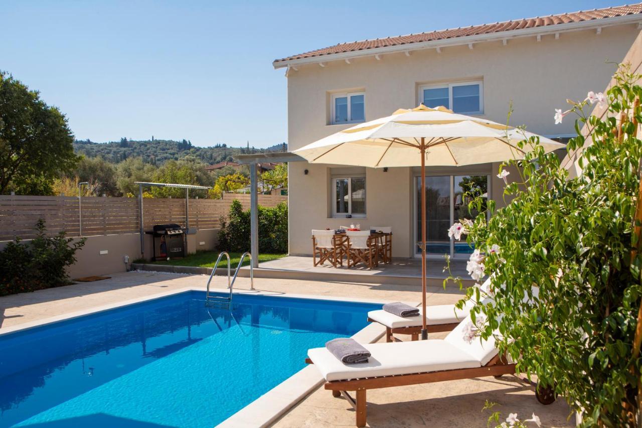 Grappolo Lefkada Villas - Villa Vertzami Just 2 Km From Lefkada Town Apolpaina Extérieur photo