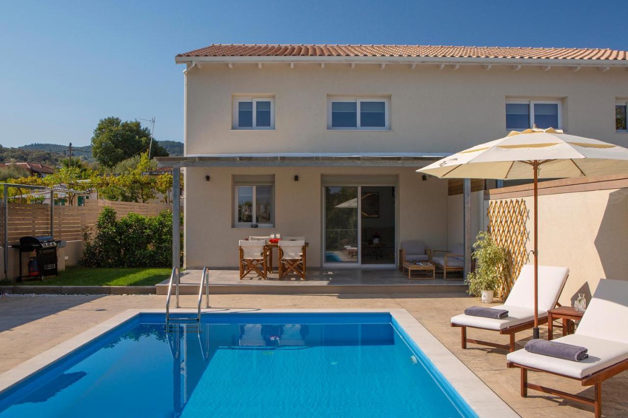 Grappolo Lefkada Villas - Villa Vertzami Just 2 Km From Lefkada Town Apolpaina Extérieur photo