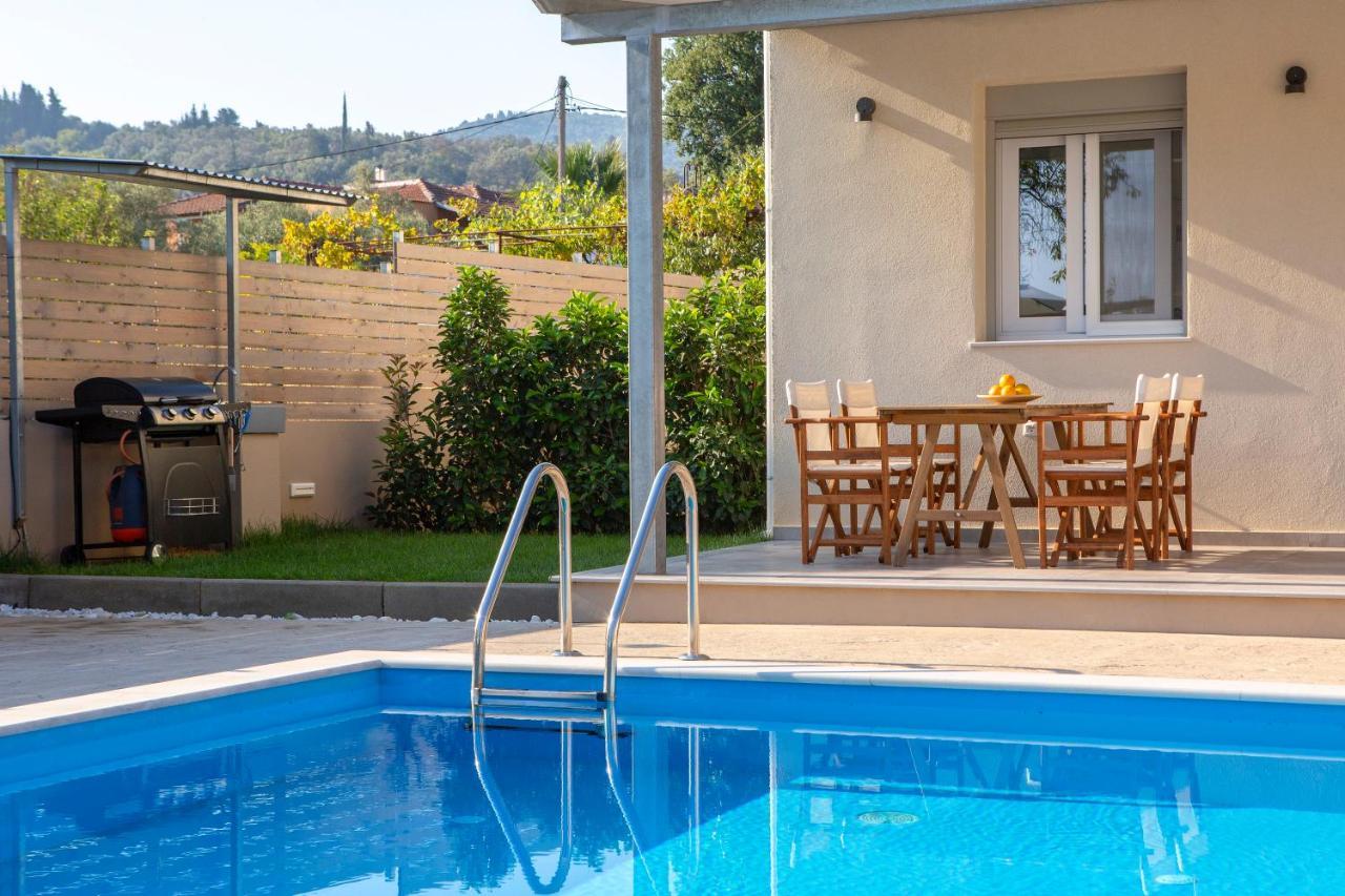 Grappolo Lefkada Villas - Villa Vertzami Just 2 Km From Lefkada Town Apolpaina Extérieur photo